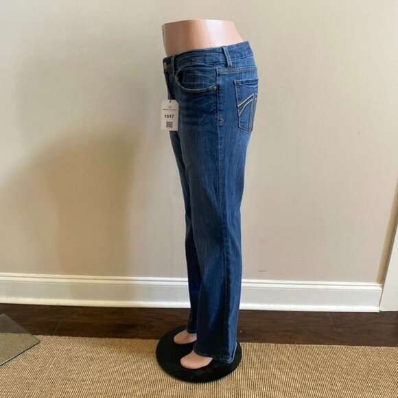 Seven7 Bootcut Jeans in Medium Blue Wash, size 12 - Picture 3 of 16